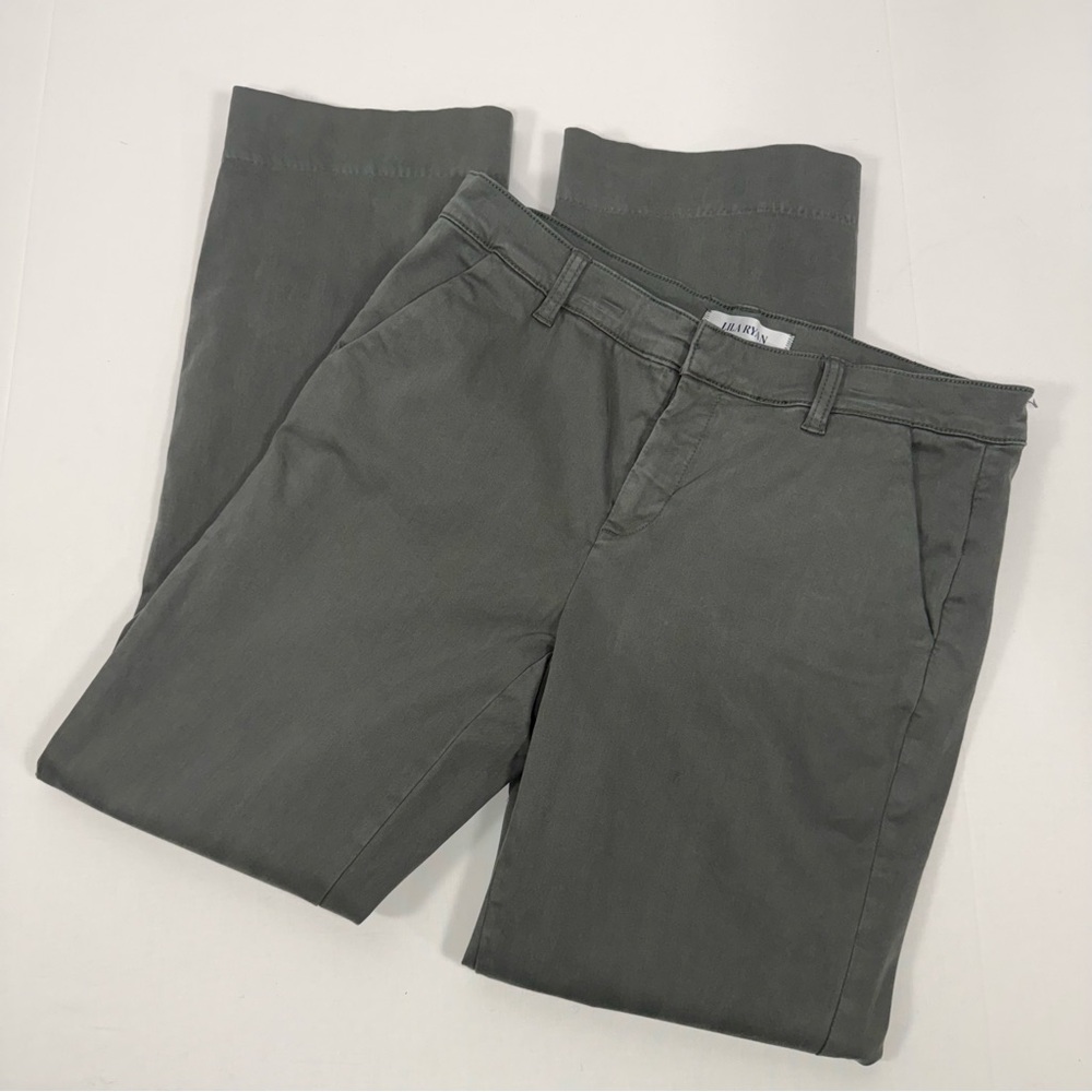 Jenalyn Lila Ryan Pine Grove Green Chino Trousers Size 10